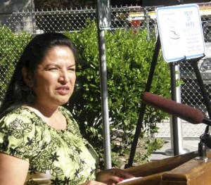 State Sen. Claudia Kauffman was on hand to officially unveil the first signs in Auburn for the Safe Place for Newborns program at the VRFA Station 32 on Wednesday.