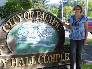 Pacific Mayor Leanne Guier assumed office on July 12. She will serve the remainder of former mayor Cy Sun's term