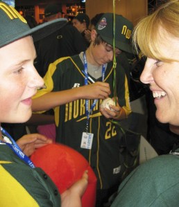 Dillon O’Grady reunites with his mom