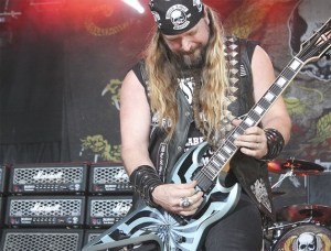 Black Label Society founder and former-Ozzy Osbourne guitarist Zakk Wylde shreds for the Black Label Society faithful during the KISW 99.9 FM’s Pain In The Grass music festival at White River Amphitheatre last Saturday.