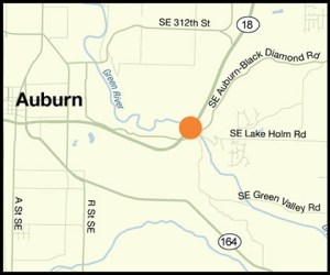 Crews will replace a portion of the roadway near the Green River (Neeley) Bridge that was severely damaged by heavy rainfall on Dec. 8.