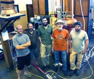 The crew at Auburn’s Blackfish Distillery