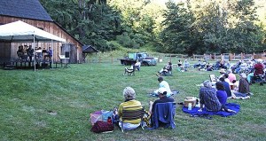 Spectators enjoy the soothing sounds of the Auburn Symphony Orchestra last summer at Mary Olson Farm.