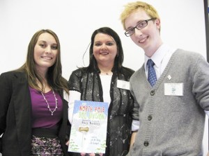 Team work: Author Stacy Bardsley