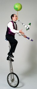 Rhys Thomas and his Science Circus bring a jam-packed hour of science shenanigans.