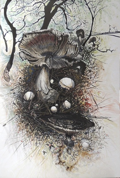 Dennis Smith's works will be on display in the Auburn City Hall Gallery.