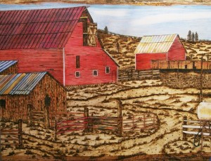 Paul Langston's western touch of wood carving and paintings will be on display at the June 3-5 Spring Is in the Air Art show at Lakewood.