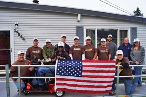 Martin Williams and friends.