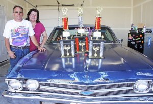 Kenny and Sandi O’Keefe have recovered from a fire in February that destroyed their garage and most everything in it