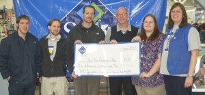 At the presentation were