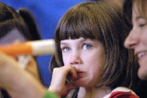 Pioneer Elementary students launch off rockets