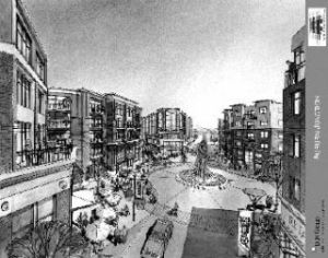 Alpert International’s conception of Auburn Junction proposes a green