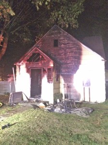 VRFA firefighters quickly extinguished a house in the 600 block of 8th Street