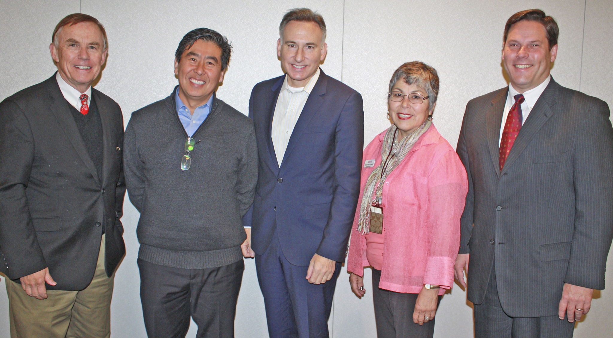 At the breakfast are