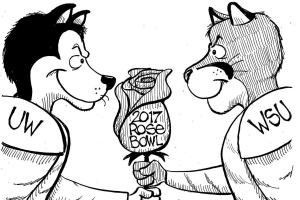Cougs, Dawgs ready for showdown | Shiers cartoon