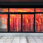 Illuminated from within, Fiber Grass glows and shimmers evoking a Seussian field of titanic swaying grass. COURTESY PHOTO