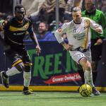 Tacoma Stars forward Alex Megson, right, was named to the Major Arena Soccer League Team of the Week for week eight. COURTESY PHOTO, Tacoma Stars