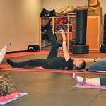 Janet Wilson instructs her gentle yoga class Tuesday morning at Freedom Yoga in the Auburn Legacy Martial Arts center, 4435 A St. SE. Wilson offered free, slower-paced classes start the new year. To learn more about Wilson&rsquo;s programs, visit freedomyogawithjanet.com. RACHEL CIAMPI, Reporter