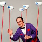 Rhys Thomas&rsquo; JuggleMania show features interactive comedy and high level circus tricks. COURTESY PHOTO