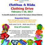 Communities In Schools of Auburn organizes clothing drive