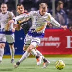 Midfielder Derek Johnson scored a hat trick, the first of the season for the Stars. COURTESY PHOTO, Wilson Tsoi/Tacoma Stars