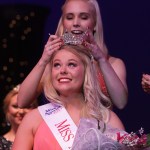 Cami Werden, 2016 Miss Auburn, places the crown on the new queen, Heather Haggin. MARK KLAAS, Reporter