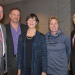 From left, King Council Vice Chair Reagan Dunn; Doug Osterman, Salmon recover manager, Green/Duwamish Watershed, KC DNRP; Nora Johnson Hightower, daughter of Doreen Johnson; Lisa Parsons, Green River Coalition; Councilmember Pete von Reichbauer COURTESY PHOTO