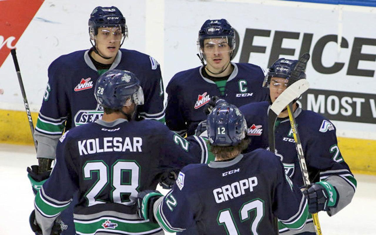 The Thuderbirds. winners of 15 of their last 17 games, come home to play the Tri-City Americans at 7:35 p.m. Friday and the Portland Winterhawks at 7:05 p.m. Saturday. COURTESY PHOTO, Jon Howe