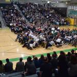 Dan Irwin talks as the audience listens during a ceremony honoring the late Bob Jones. RACHEL CIAMPI, Reporter