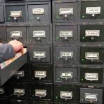 Open drawer, a step for open records: by law, agencies may charge a default rate for duplicating paper copies of public records if the actual costs are indeterminate. A new proposal would set a default rate for fulfilling requests for electronic records. Photo from Wikimedia Commons