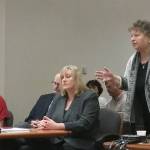 Diane Anderson pleads for her son, Nicholas Anderson, at his sentencing Friday at the Maleng Regional Justice Center in Kent on four counts of vehicular homicide (DUI) one count of vehicular assault, one aggravated count to to vehicular assault and one count of reckless endangerment for the Oct. 25, 2014 accident that killed four young people and left one permanently impaired. Judge Cheryl B. Carrey imposed an exceptional sentence of 50.3 years in prison. ROBERT WHALE, Auburn Reporter