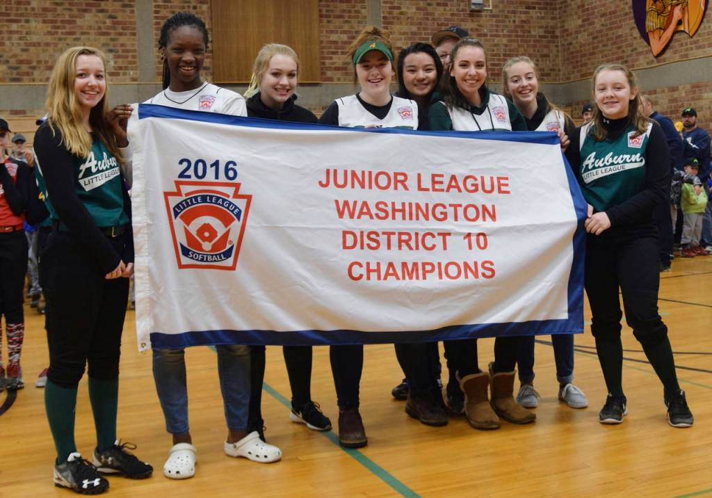 Last year&rsquo;s 2016 Junior League District 10 champions. RACHEL CIAMPI, Auburn Reporter