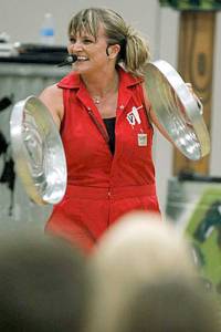 Garbage band recycles rhythm, and more