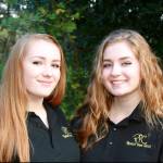 The Rainier Youth Choirs&rsquo; Sophia Heinz, left, and Allie Orozco. COURTESY PHOTO, Kartha Heinz