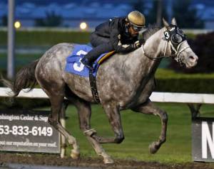 Capital Expense splashes to victory in feature | Emerald Downs