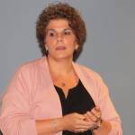 Auburn&rsquo;s Gina Bagnariol-Benavides addresses the young audience at traffic school. MARK KLAAS, Auburn Reporter