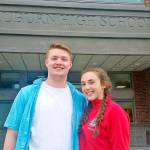 Auburn High School&rsquo;s Gavin Strojan and Leila Lewis stood out, in and out of the classroom. ROBERT WHALE, Auburn Reporter