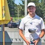 Auburn&rsquo;s Dallon Bennet took home some hardware at the recent 54 Hole Challenge at North Shore Golf Course in Tacoma. COURTESY PHOTO