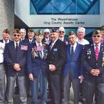 Area veterans gathered for the special ceremony. COURTESY PHOTO