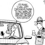 Reporter cartoon, Frank Shiers