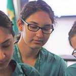 Auburn&rsquo;s Audrey Wood observes a resuscitation procedure during MultiCare Nurse Camp last week. MARK KLAAS, Reporter