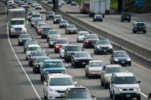 Oregon lawmakers are a step closer to passing a large transportation package that could bring rush-hour tolls to interstates 5 and 205, among other new taxes and fees to improve the state&rsquo;s declining infrastructure. COURTESY PHOTO