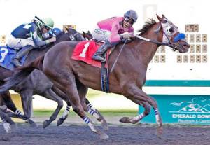 Emmett Park remains perfect with late surge | Emerald Downs
