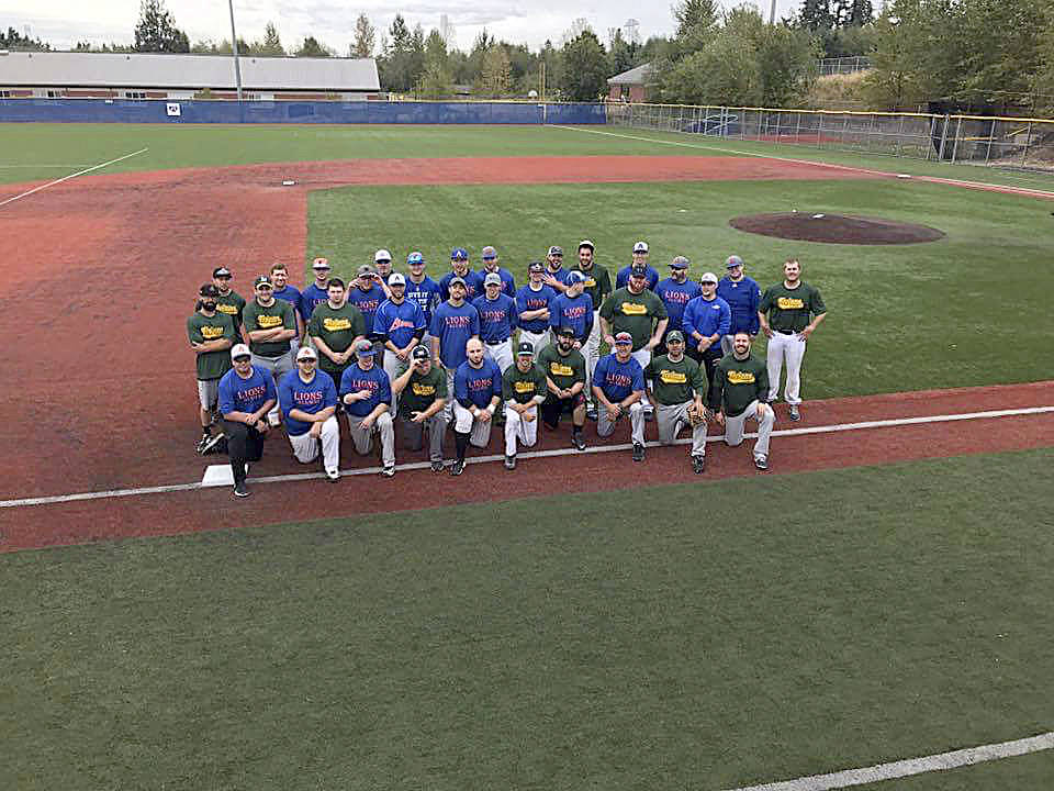 Rivals, competitors and friends came together for an afternoon of baseball. COURTESY PHOTO