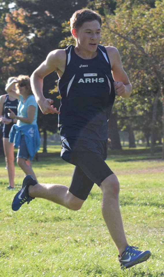 The Ravens&rsquo; Dustin Williams has the West Central District 3&rsquo;s eighth-best time of 16:01, a personal best set earlier this month. RACHEL CIAMPI, Auburn Reporter