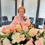 Auburns Cookie Hayes recently joined the centenarian club. COURTESY PHOTO