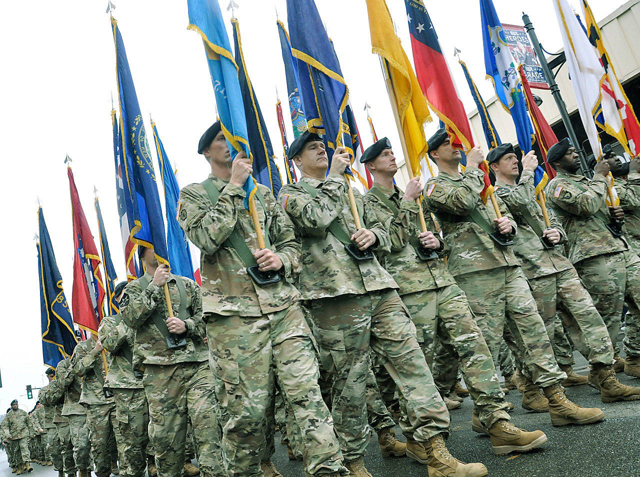 The parade features more than 200 entries and nearly 6,000 parade participants showcasing American strength of will, endurance and purpose. RACHEL CIAMPI, Auburn Reporter