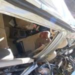 A devastating crash, triggered by a drowsy driver 11 years ago, left Mora Shaw with severe injuries that linger today. COURTESY PHOTO