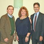 Attending the breakfast are, from left: Federal Way Mayor Jim Ferrell; King County Council member Pete von Reichbauer; Auburn Mayor Nancy Backus; Dr. Steve Lerch, executive director and chief economist of the Washington State Economic and Revenue Forecast Council; and Jamas Gwilliam representing the new owners of The Commons. COURTESY PHOTO