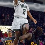 The Trojans PaTreon Joosey Lee drives to the basket to score two of his 16 points Monday. RACHEL CIAMPI, Auburn Reporter
